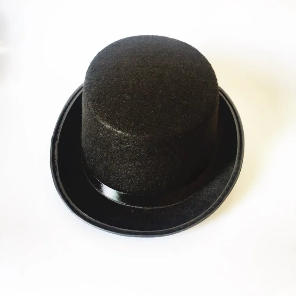 Chapeau Haut-de-Forme Noir Pliable – Magicien et Gentleman – vue 4