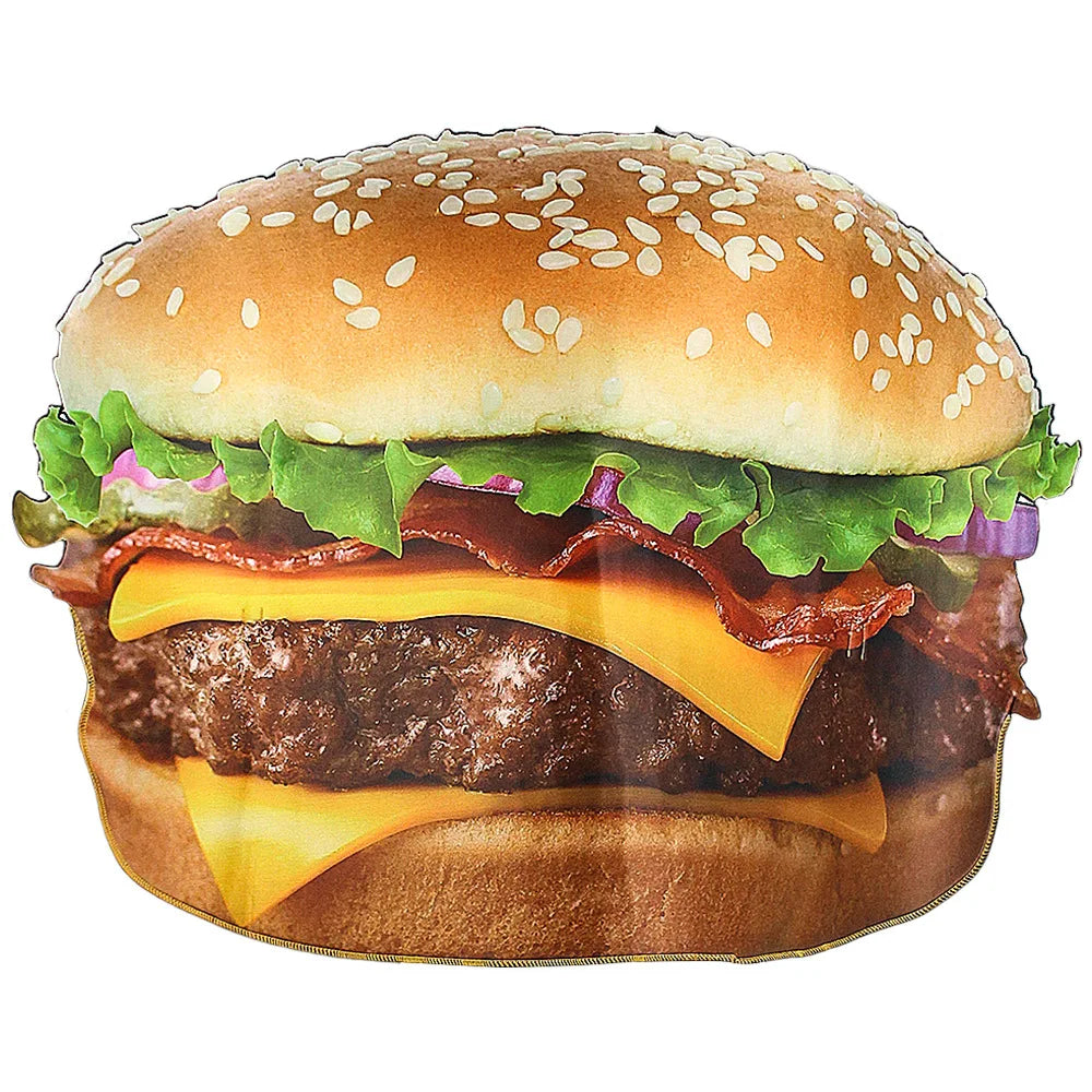 Combinaison Imprimé Fast-Food Rigolote – Hot-Dog, Pizza, Burger – vue 9