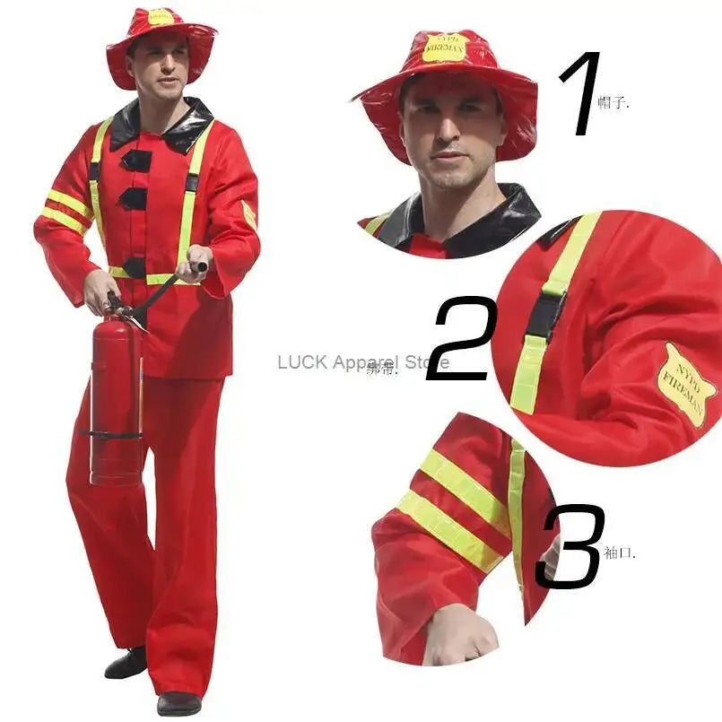 Combinaison de Pompier Homme – vue 5