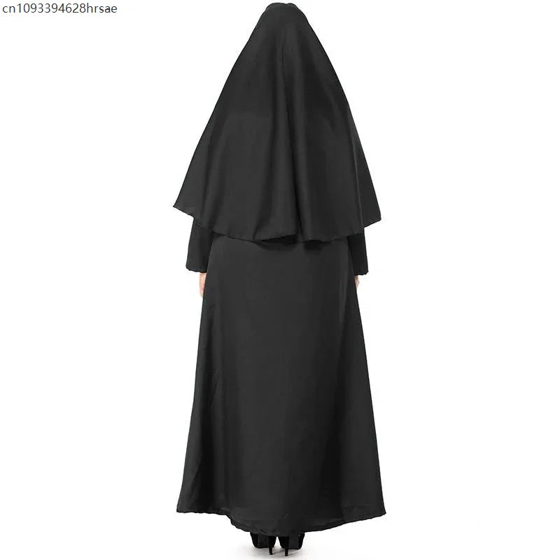 Robe de Nonne Médiévale Femme – vue 2