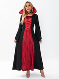 Robe Sorcière Gothique en Dentelle Toile d'Araignée – vue 5
