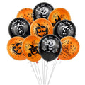 Set de Ballons Halloween - Fantôme, Chauve-souris et Citrouille