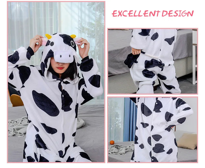 Combinaison Vache Famille - Kigurumi Parent Enfant – vue 3