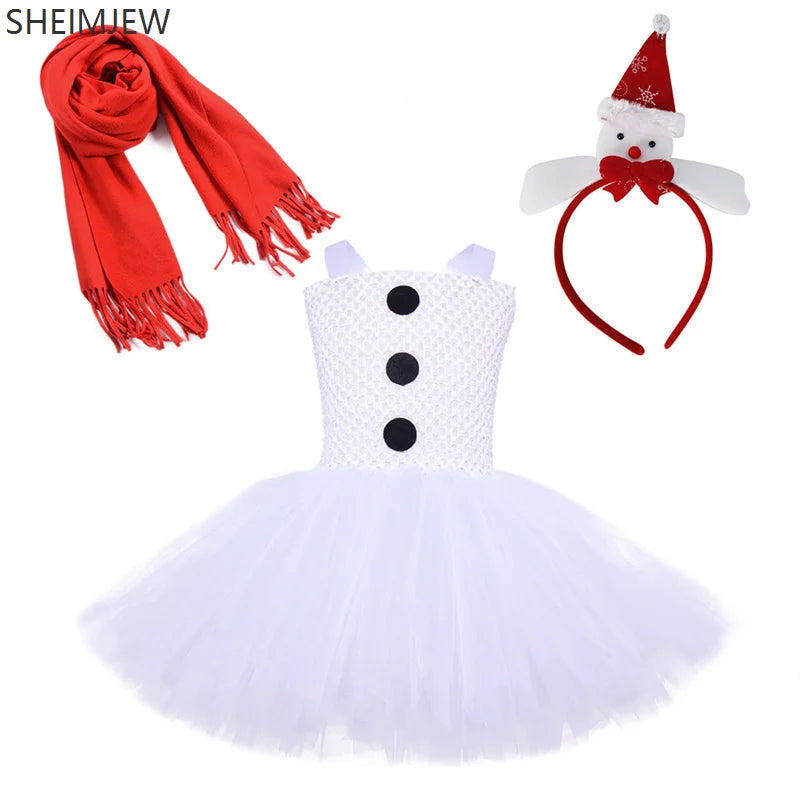 Robe Tutu Bonhomme de Neige Femme – vue 6