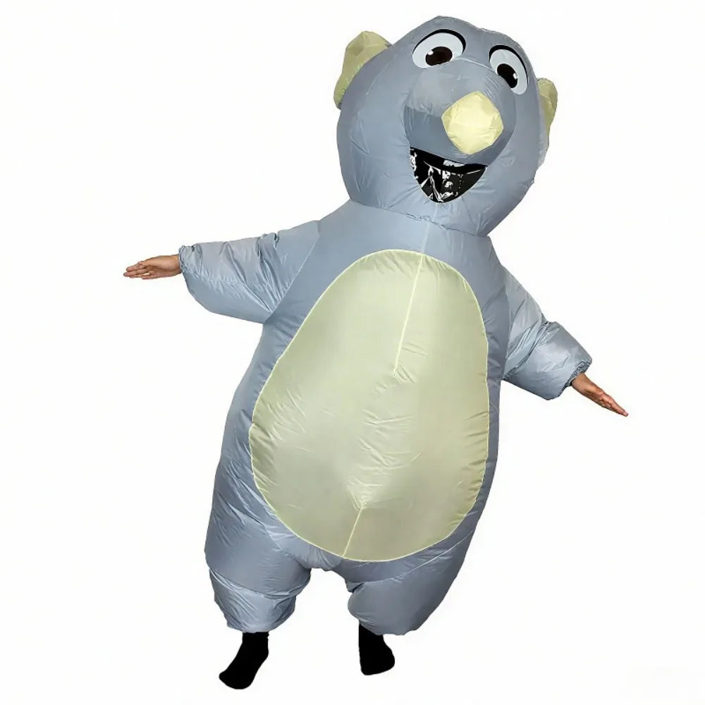 Déguisement Gonflable Souris Grise Adulte