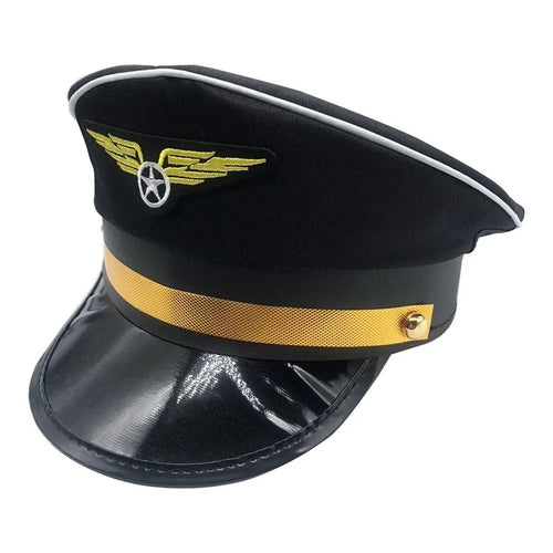Casquette de Pilote d'Avion – 3 Coloris