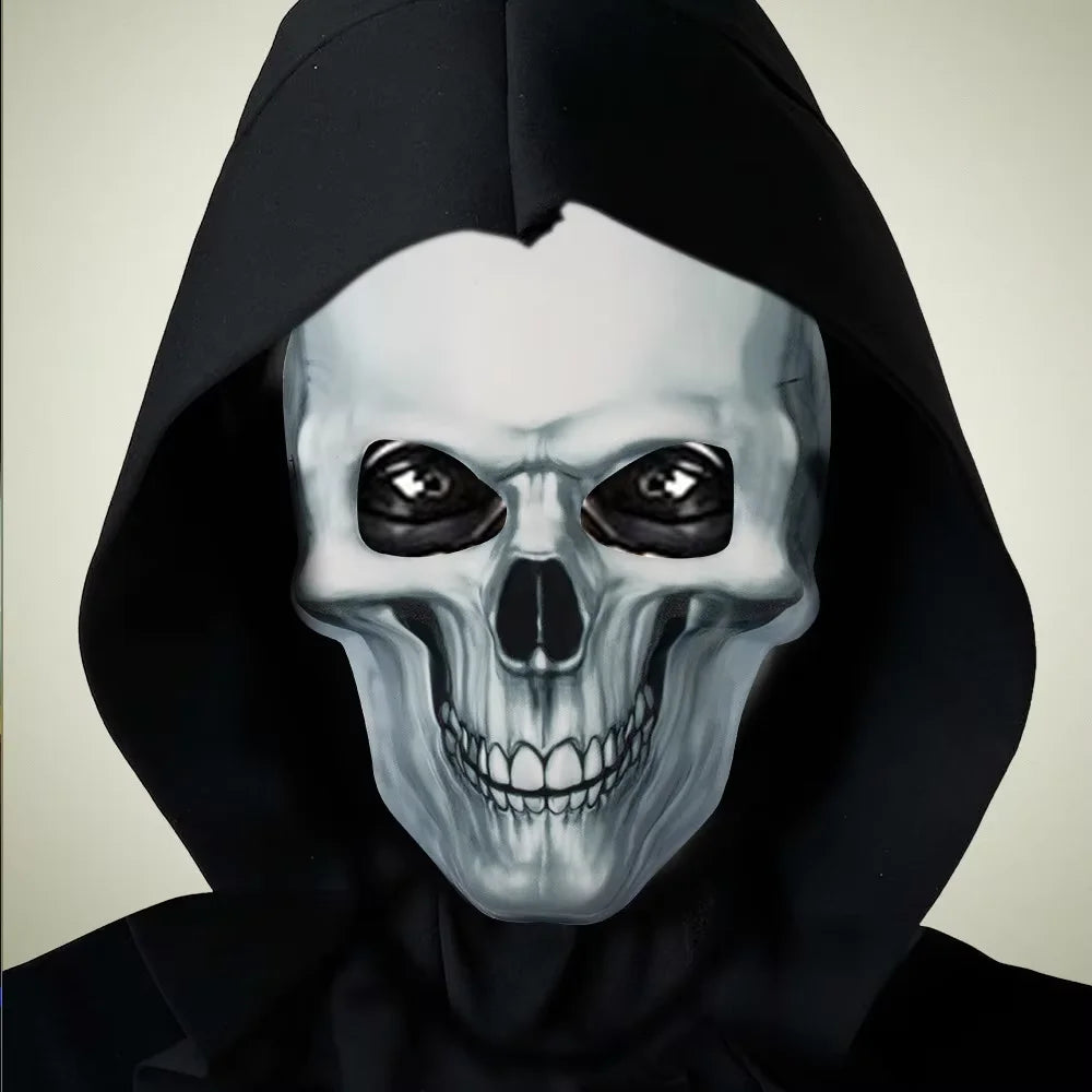 Masque Tête de Mort Phosphorescent Intégral – vue 4