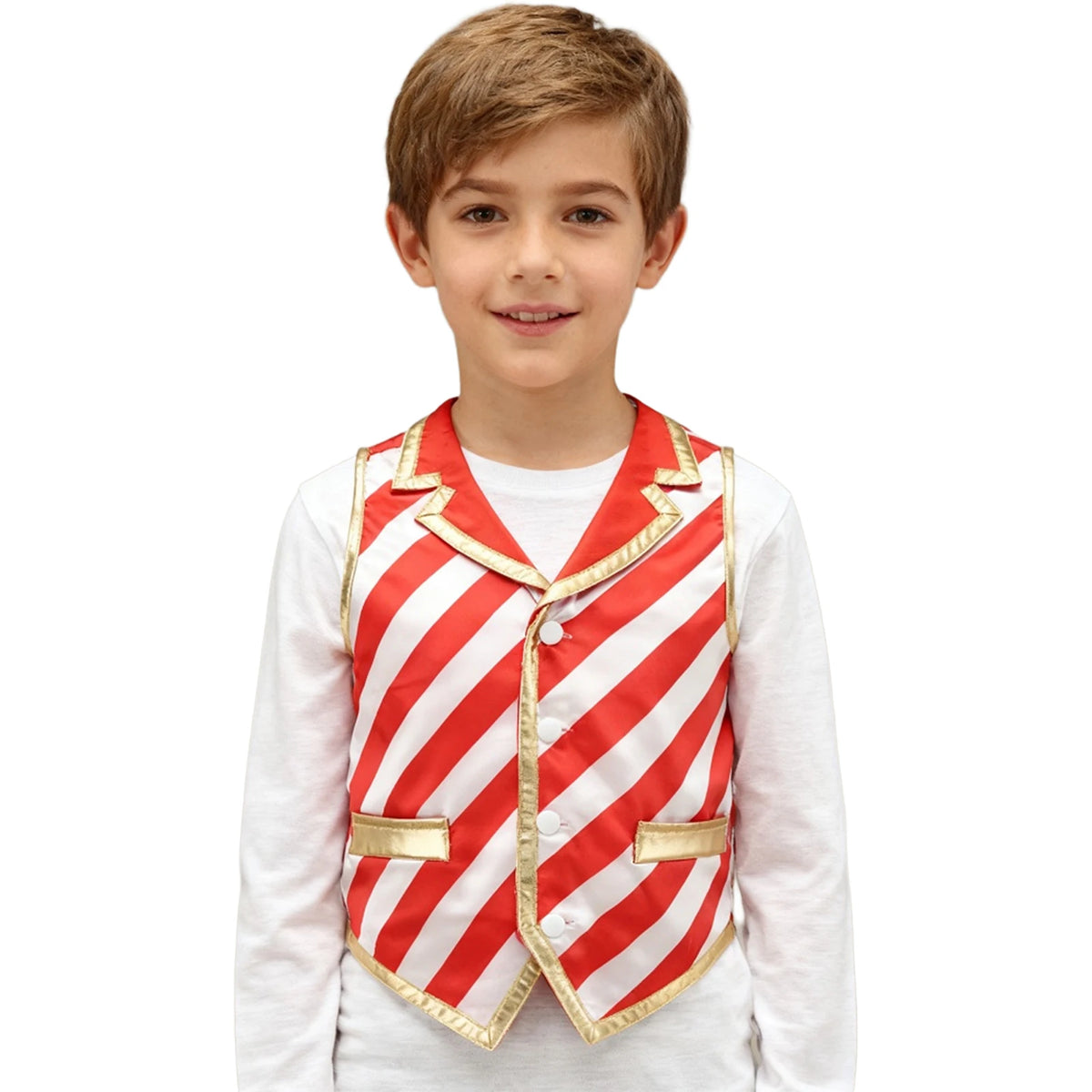 Gilet Sucre d'Orge Rayé Enfant – vue 2