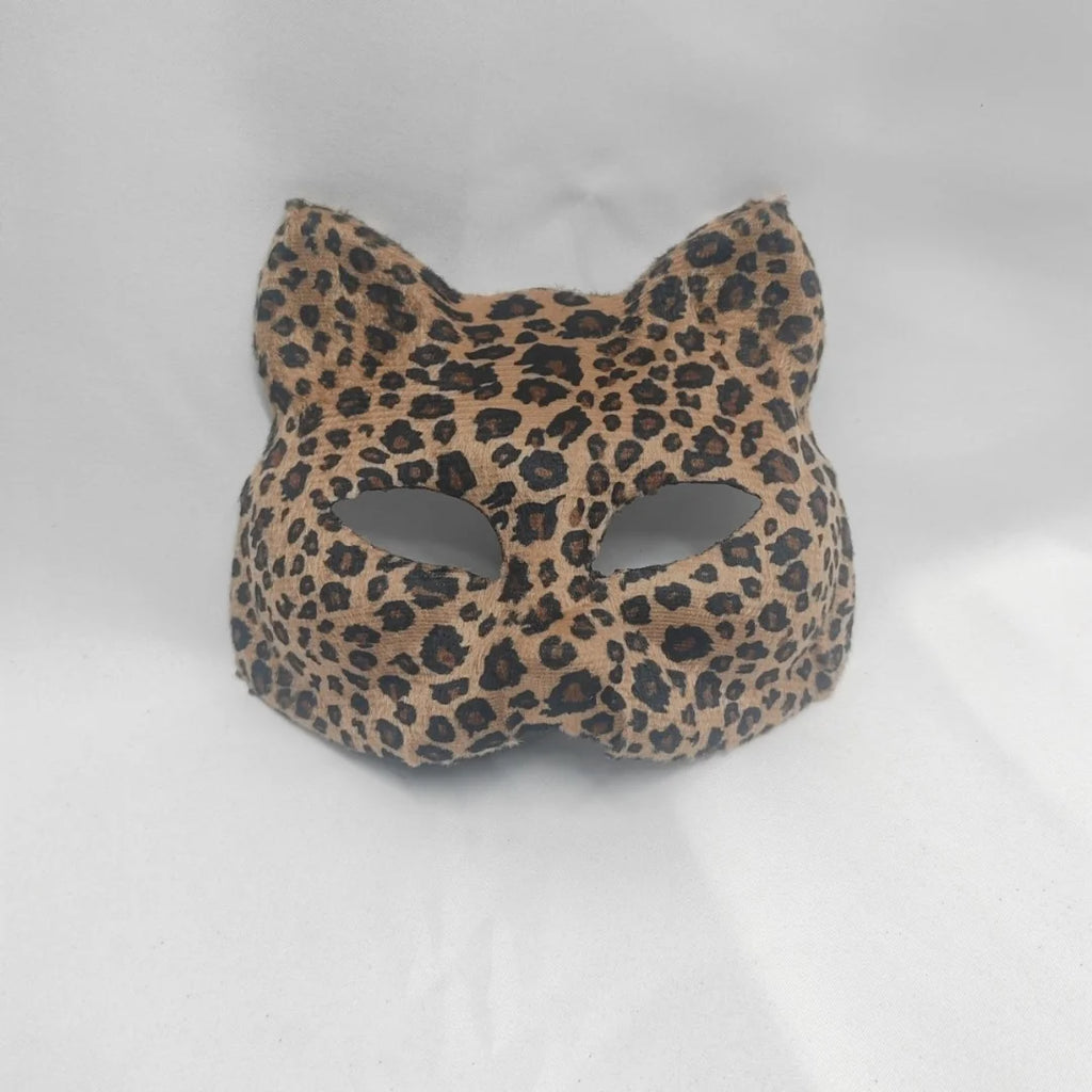 Masque de mascarade marron élégant unisexe – vue 7