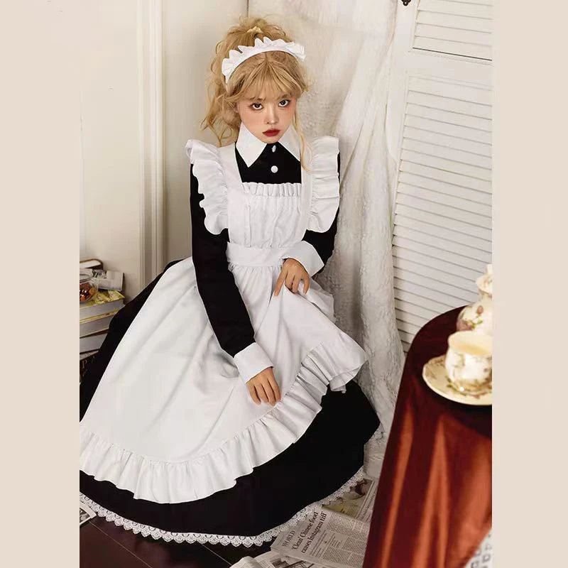 Robe de Soubrette avec Tablier – vue 4