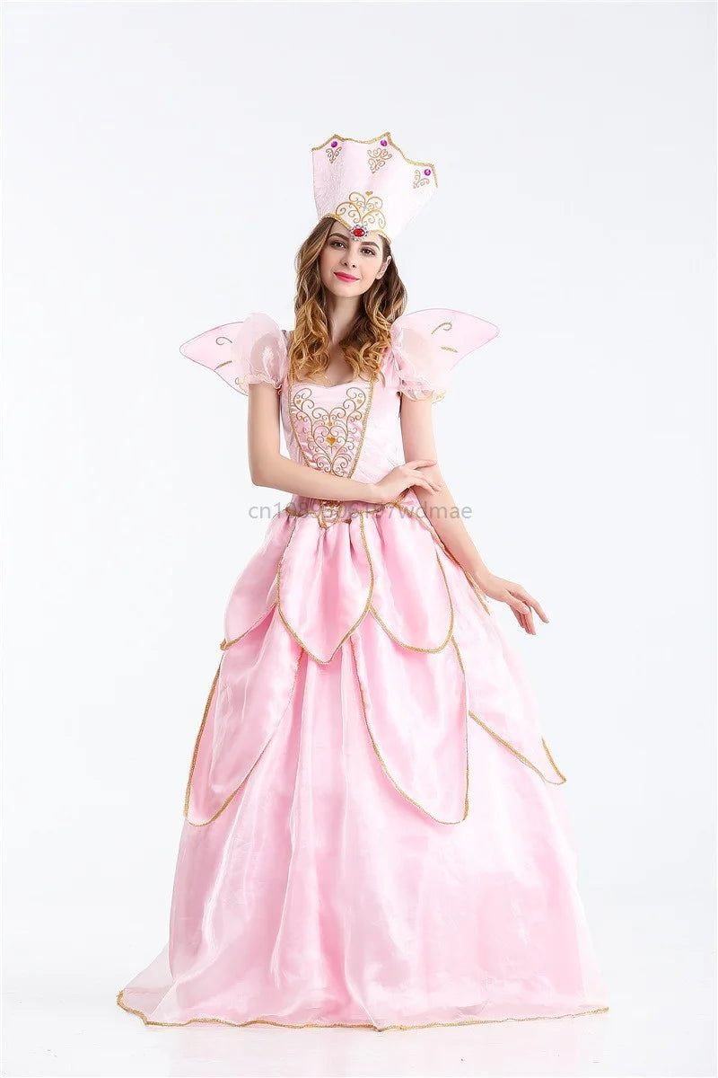 Robe de Princesse Ange Rose Femme - Costume de Scène et Fête – vue 3