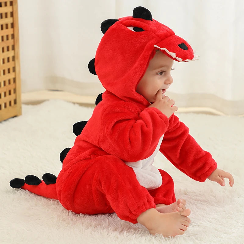 Combinaison Bébé Kigurumi – Requin, Licorne, Panda – vue 4