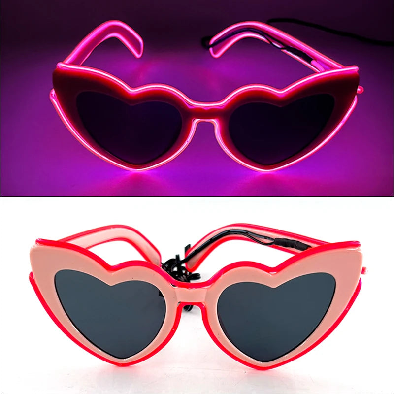 Lunettes Néon LED Lumineuses – vue 46