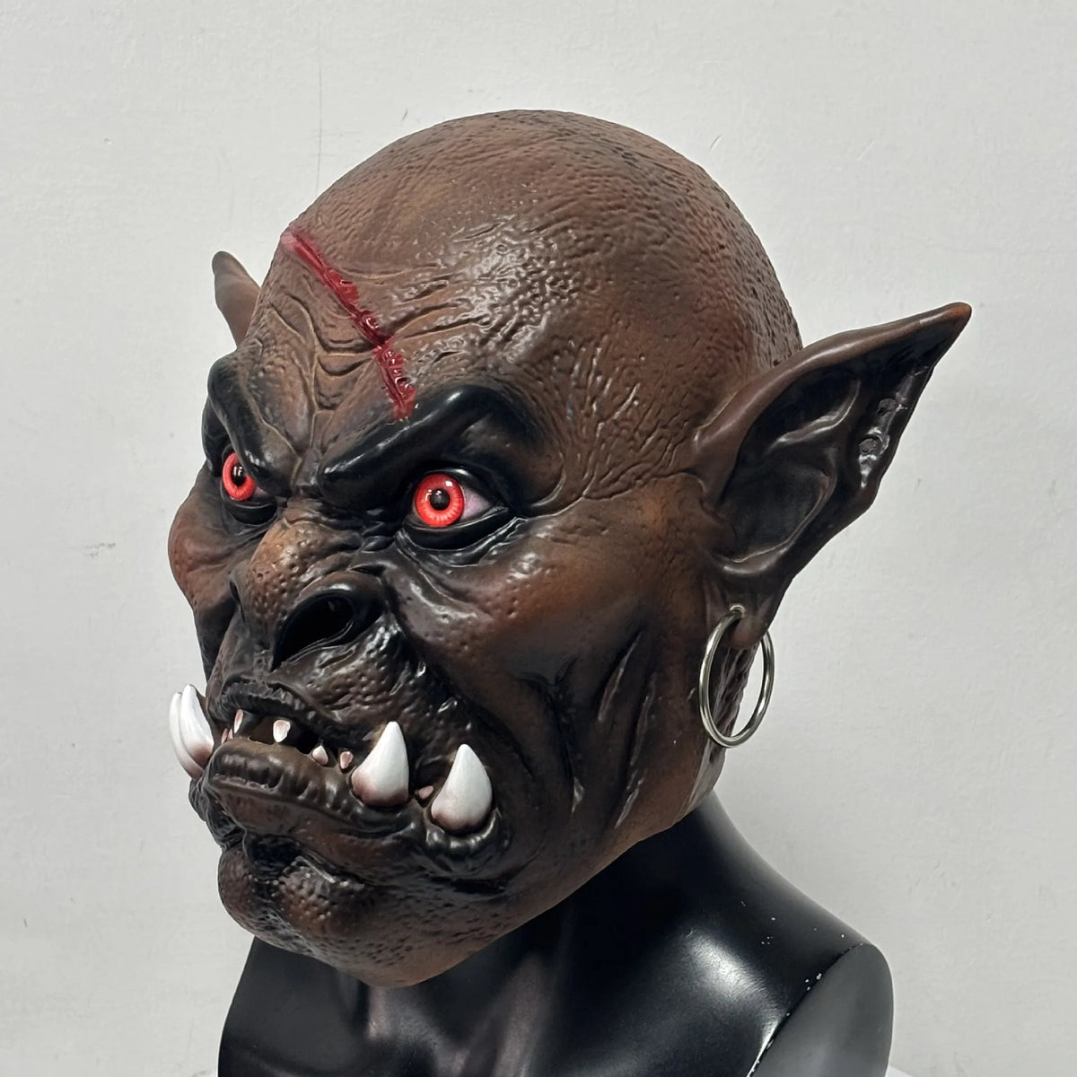 Masque Créature Mutante Réaliste – Goule d'Horreur – vue 3