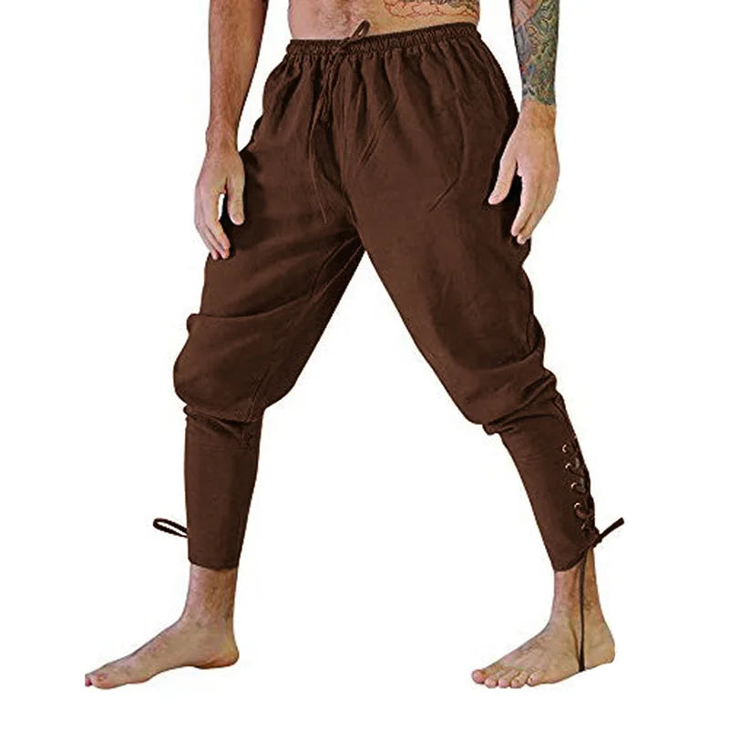 Pantalon Viking Pirate Médiéval Homme – vue 7