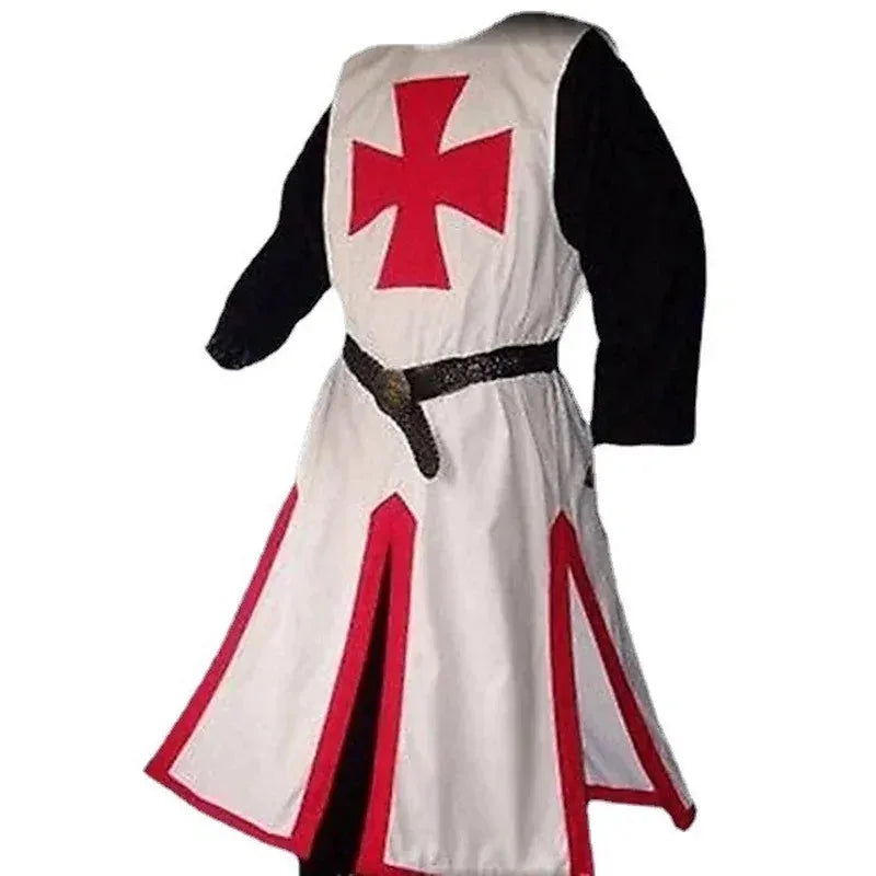 Costume de Croisé Médiéval Homme – Tabard à Croix – vue 4
