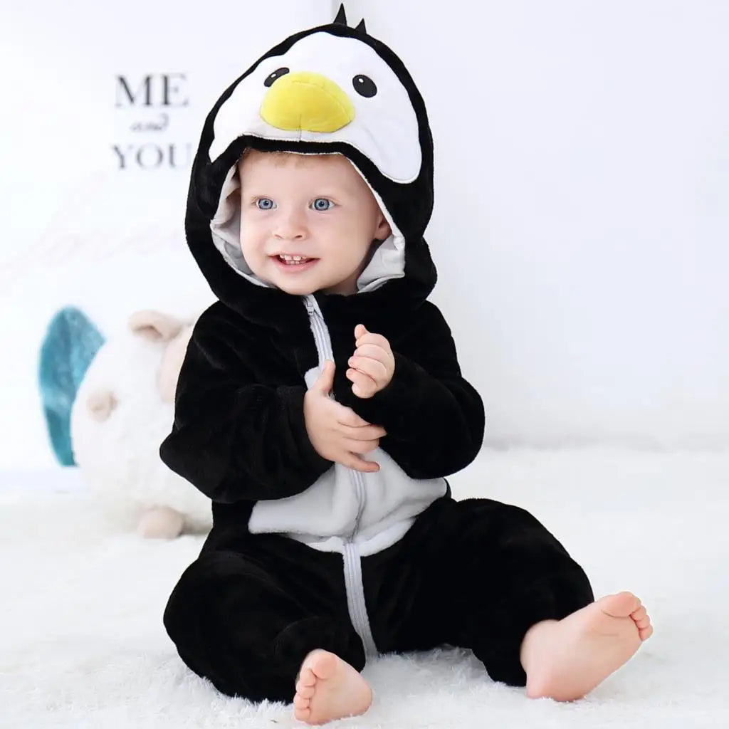 Combinaison Bébé Kigurumi – Requin, Licorne, Panda – vue 11