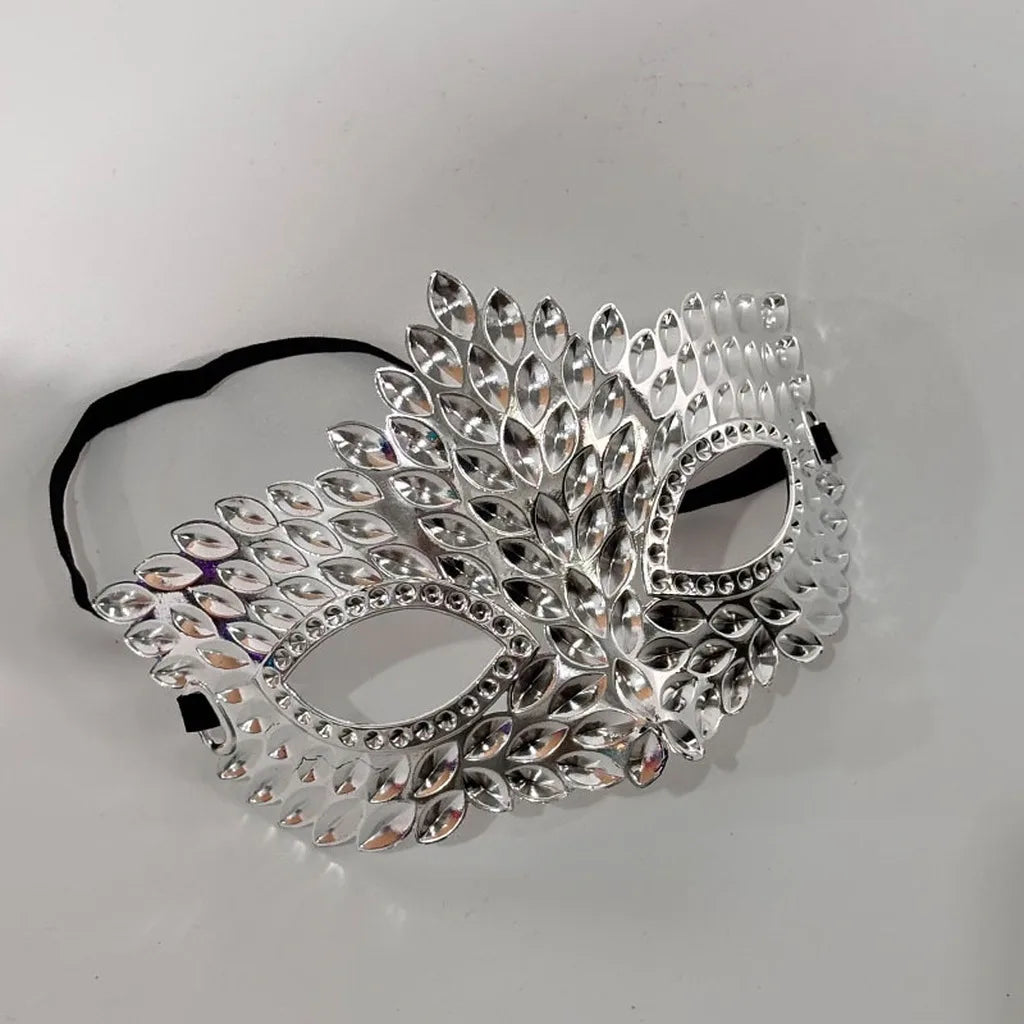 Masque vénitien de mascarade – 6 coloris – vue 4