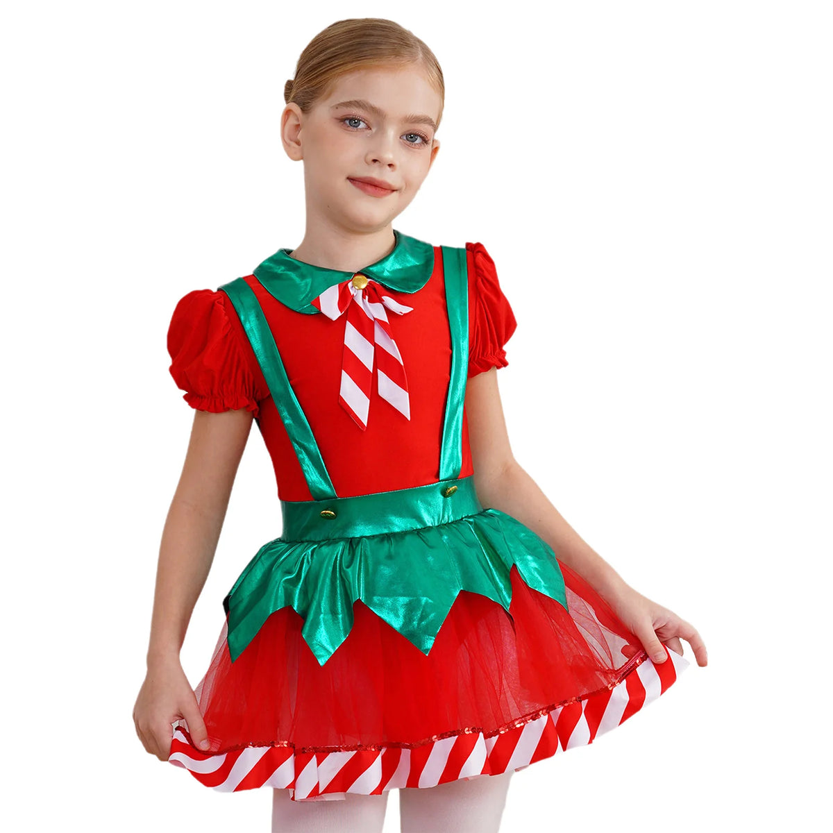 Robe Tutu Lutine Rayée Fille