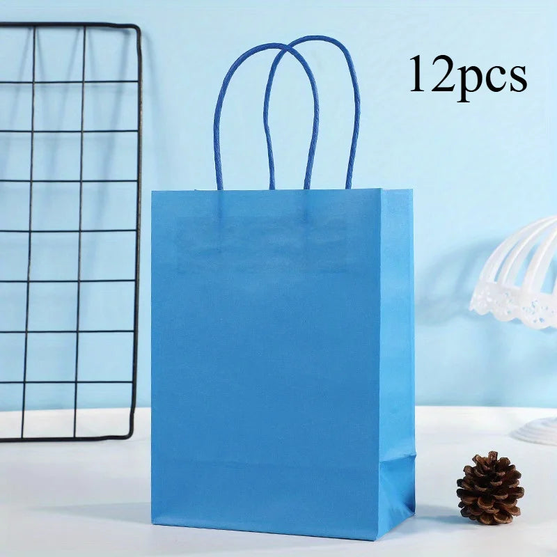 Sacs Cadeaux Anniversaire Kraft Réutilisables – vue 16
