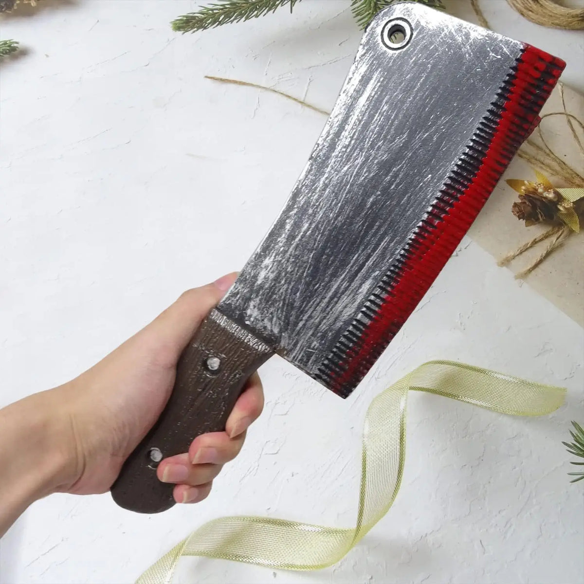 Couteau Ensanglanté Factice – Décoration Halloween – vue 17