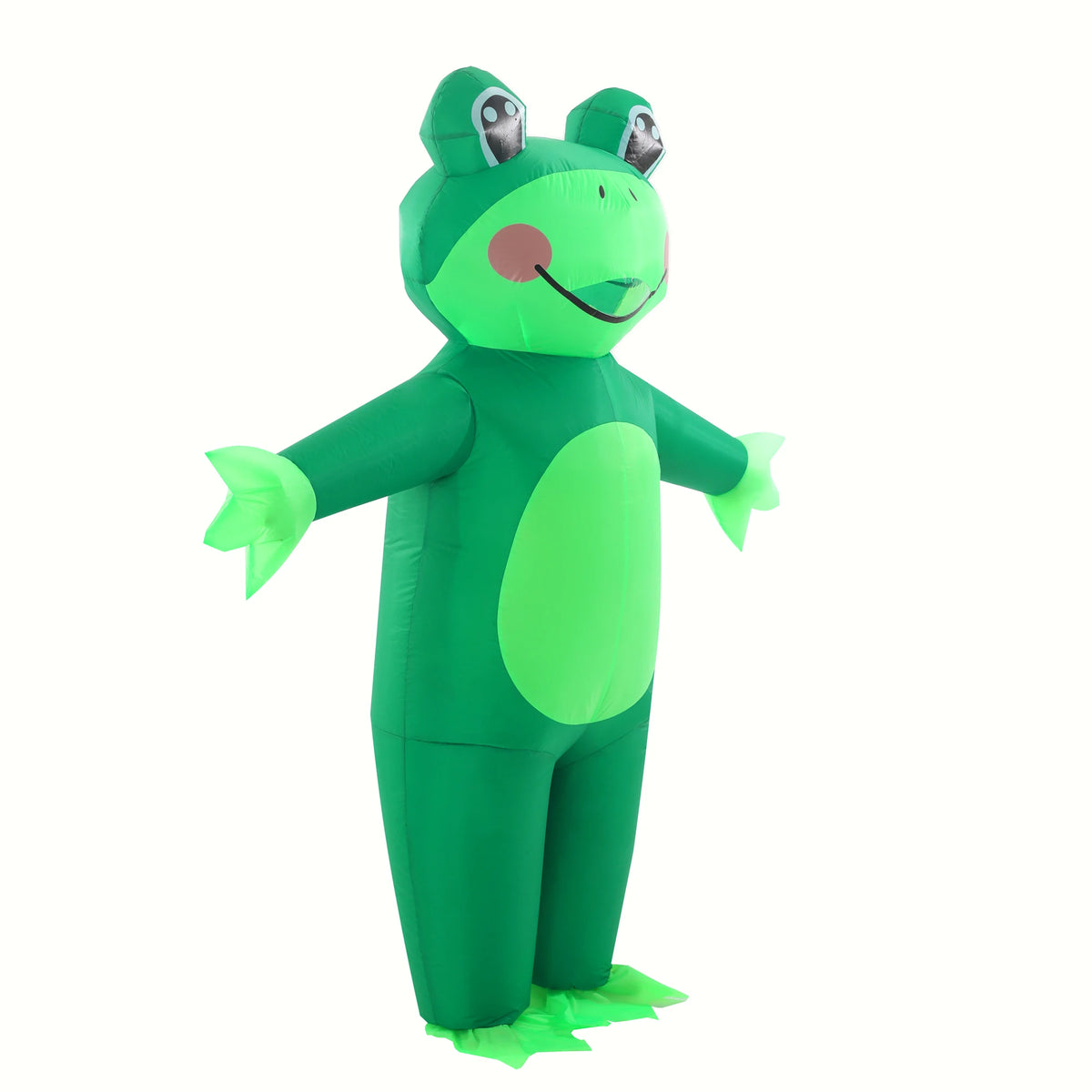 Déguisement Gonflable Grenouille Verte Adulte – vue 3