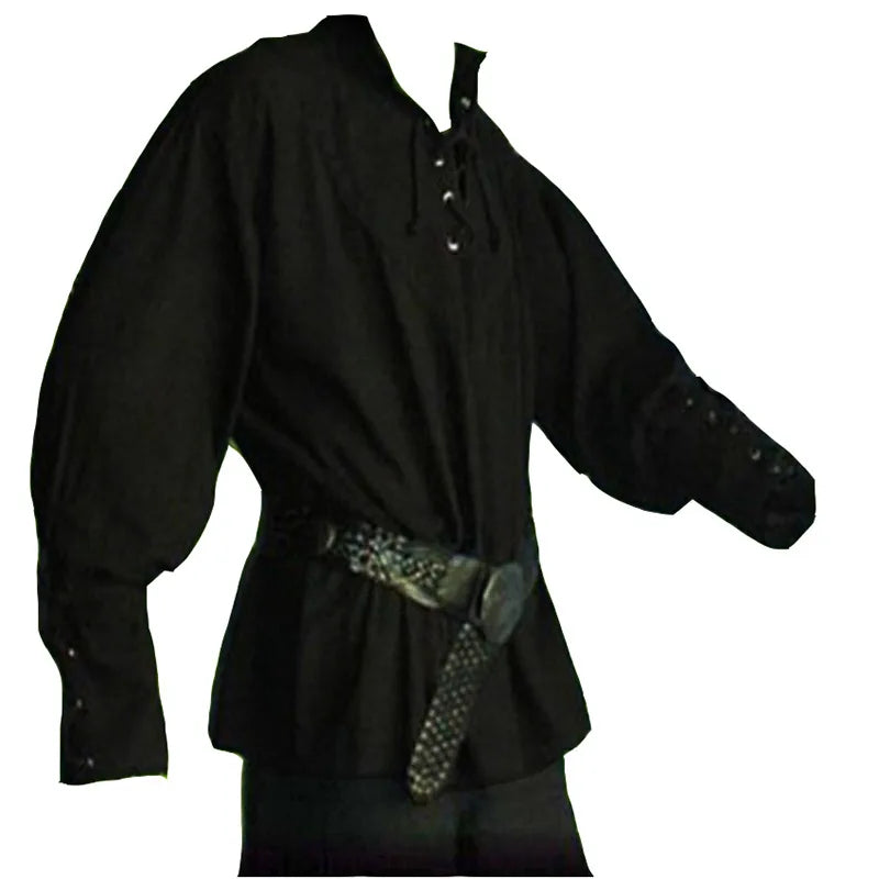 Chemise de Pirate Médiévale Homme – vue 3