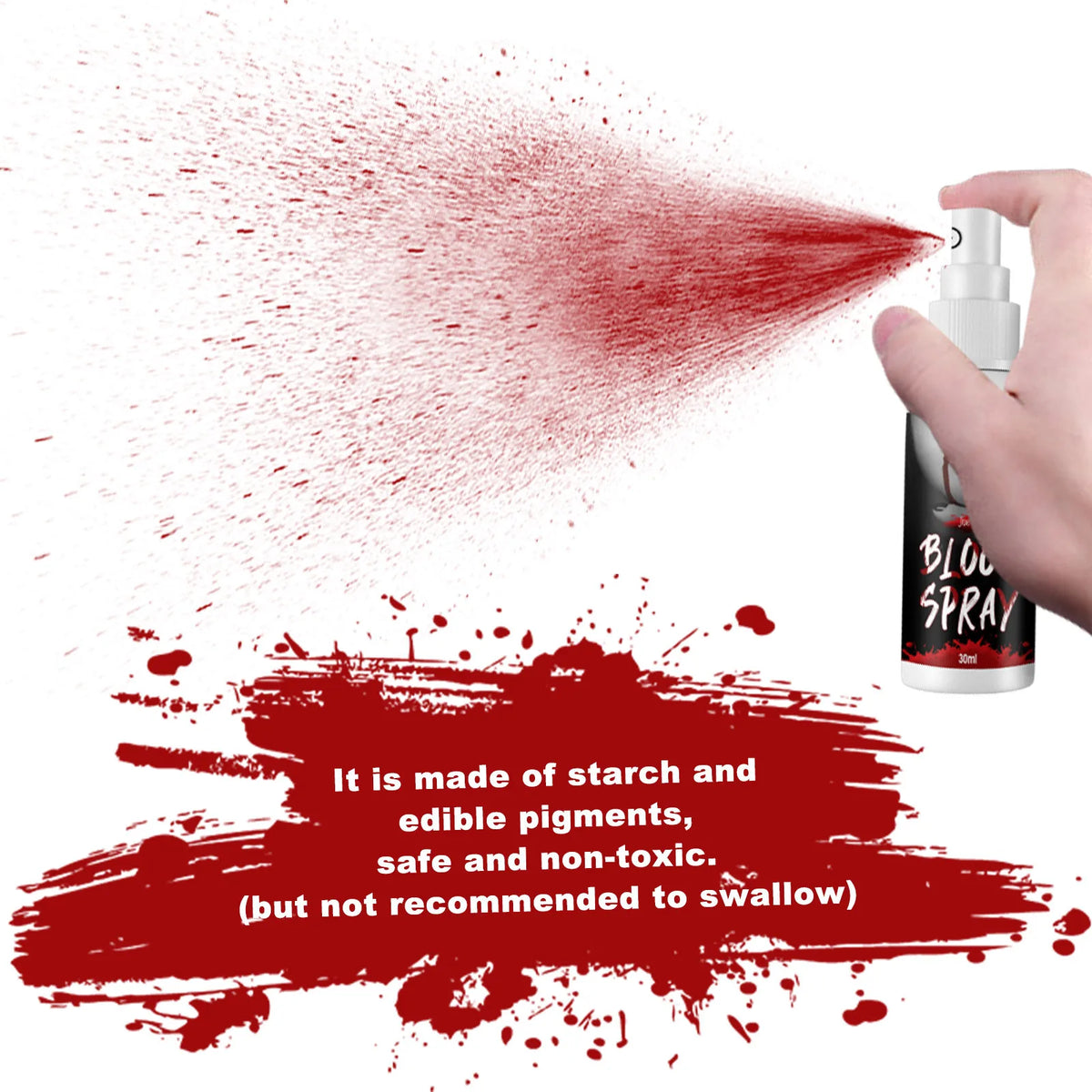 Spray Faux Sang 30 ml – Maquillage Halloween – vue 4