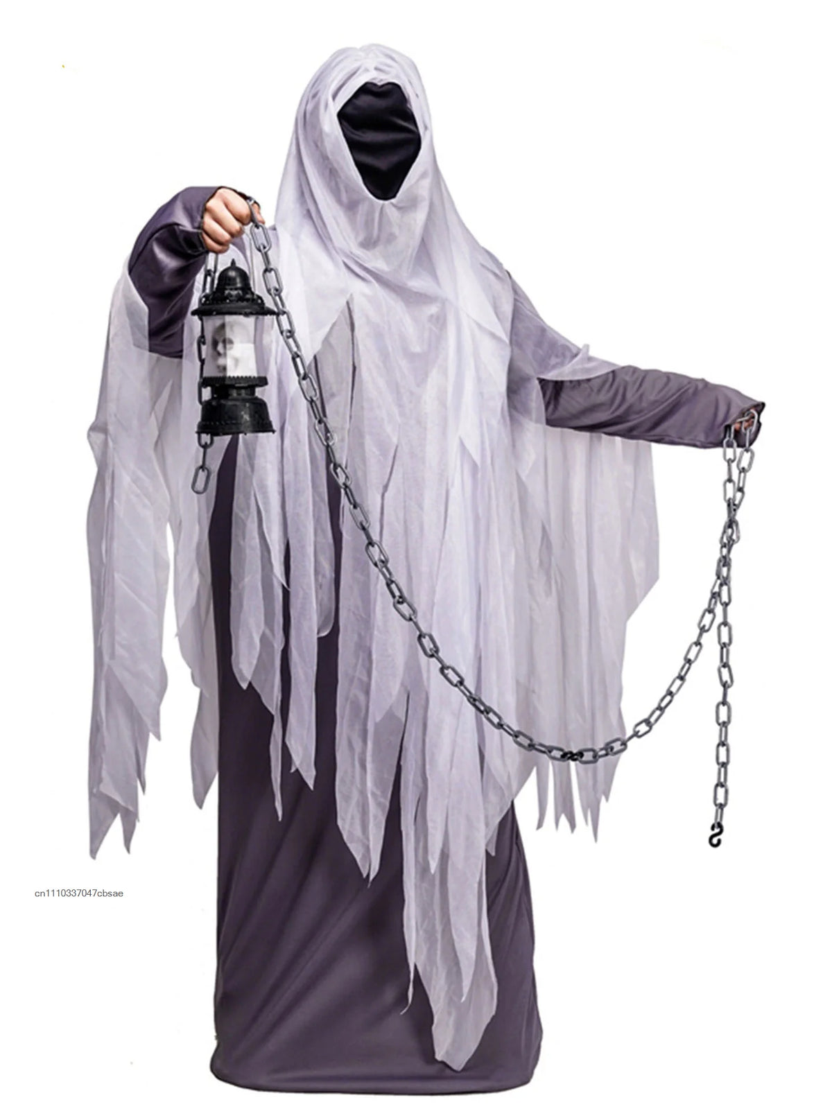 Robe Fantôme de la Terreur – Déguisement Effrayant – vue 3