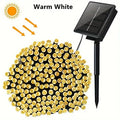 Guirlande lumineuse LED solaire extérieur Noël – vue 9