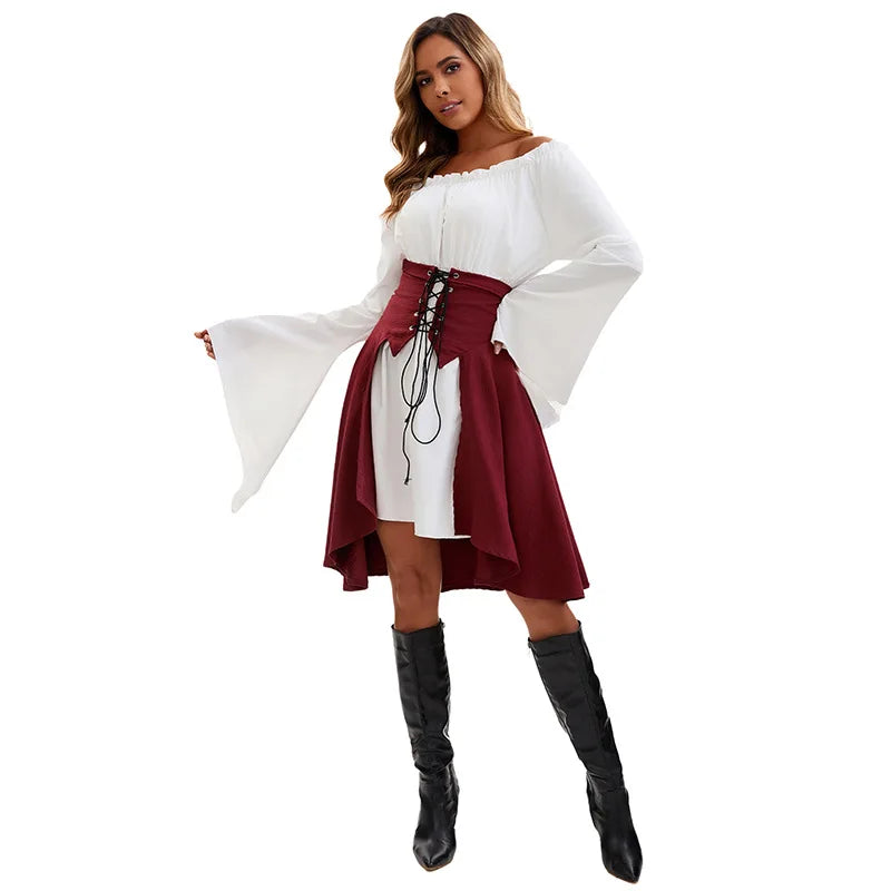 Déguisement Pirate Sexy – Chemise et Jupe – vue 4