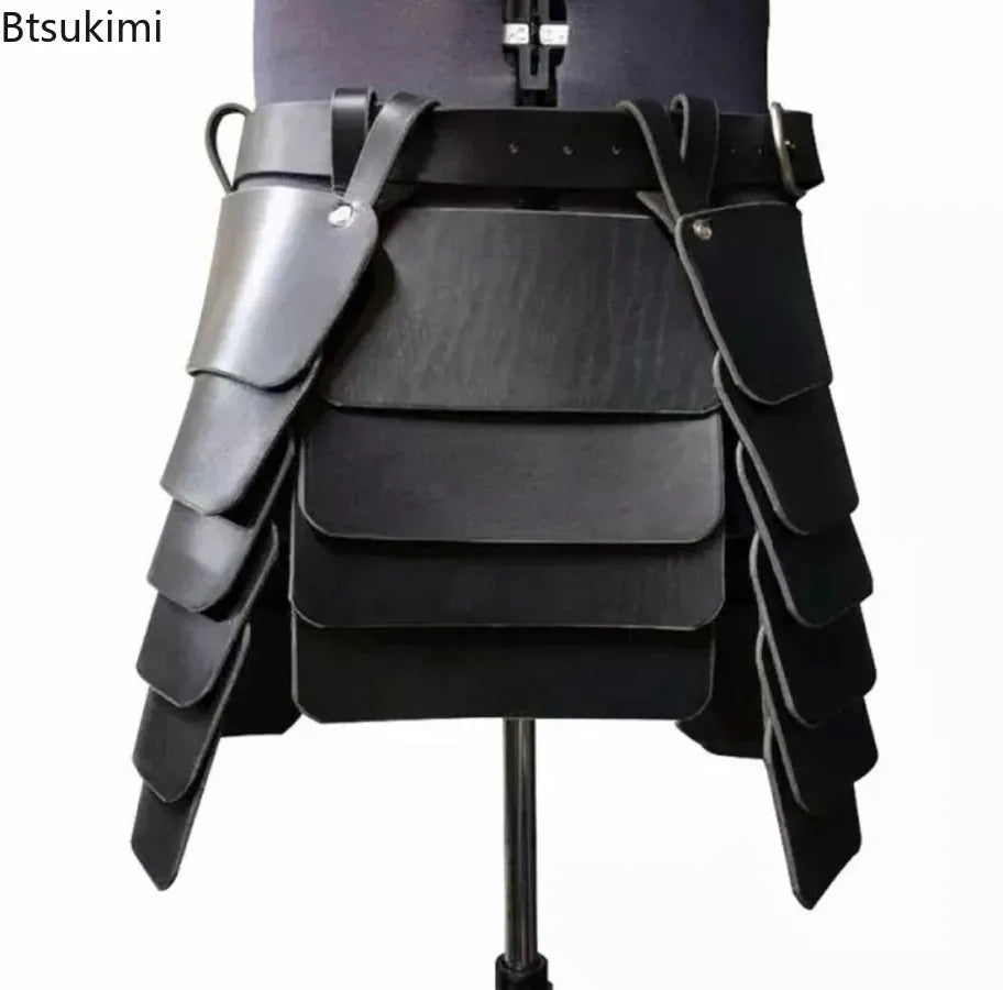 Jupe d'Armure Viking en Simili-Cuir – Tassettes