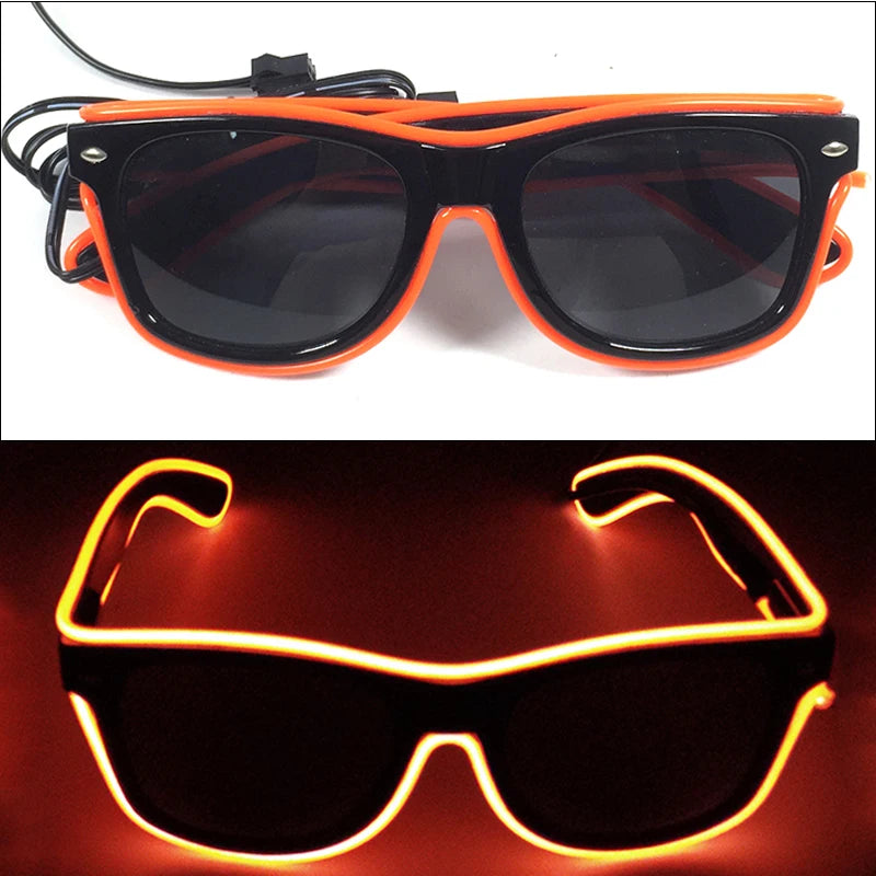 Lunettes Néon LED Lumineuses – vue 43
