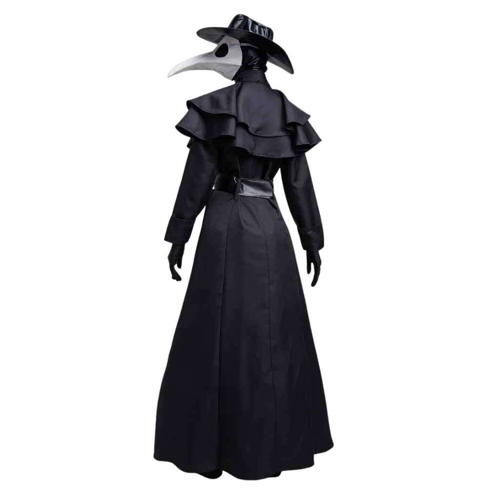 Robe Médecin de la Peste Femme – Ensemble Steampunk – vue 5
