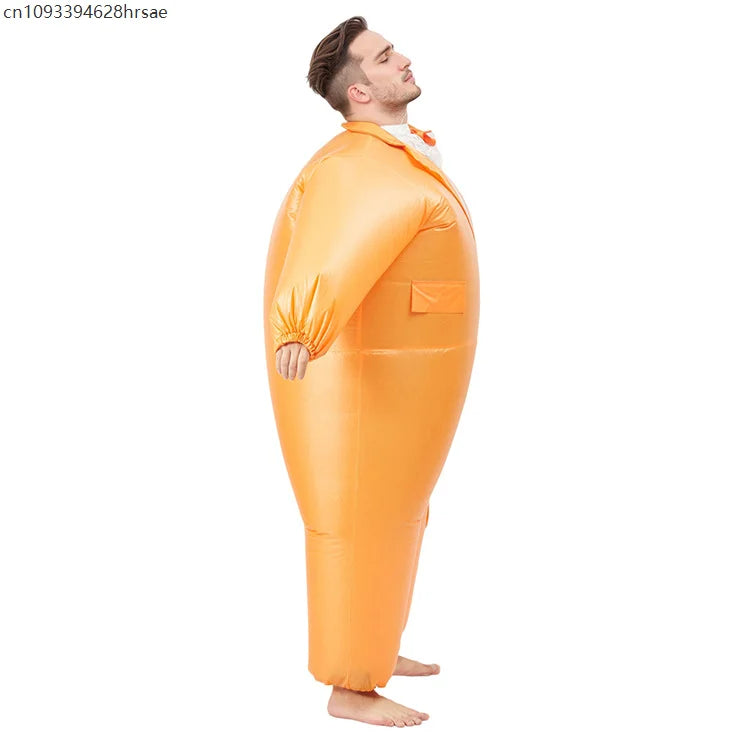 Déguisement Gonflable Homme Rondouillard Adulte – vue 4