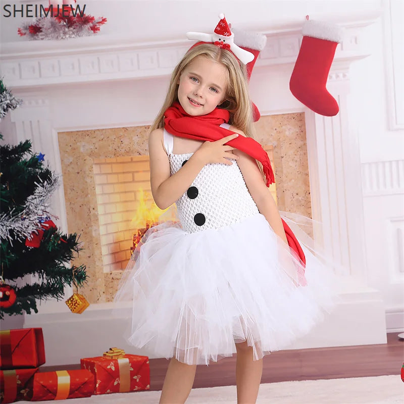 Robe Tutu Bonhomme de Neige Femme – vue 4