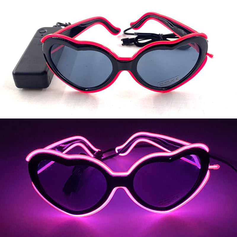 Lunettes Lumineuses LED Néon – vue 25