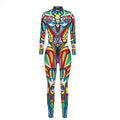 Body Tigre Camouflage Coloré Femme – vue 6