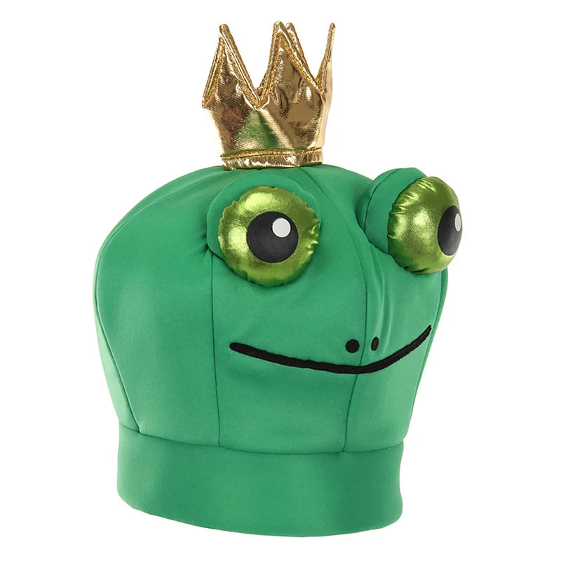Chapeau Grenouille Prince avec Couronne – vue 3