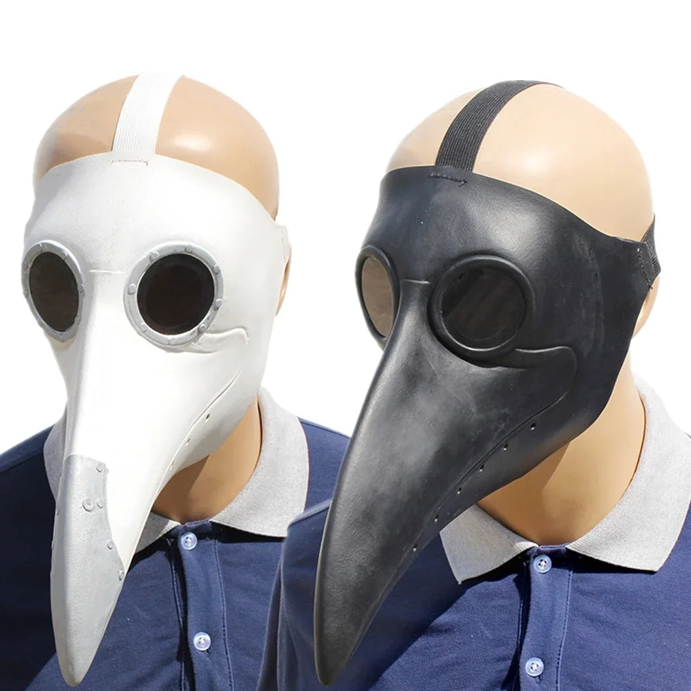 Déguisement Médecin de la Peste avec Masque Bec en Latex