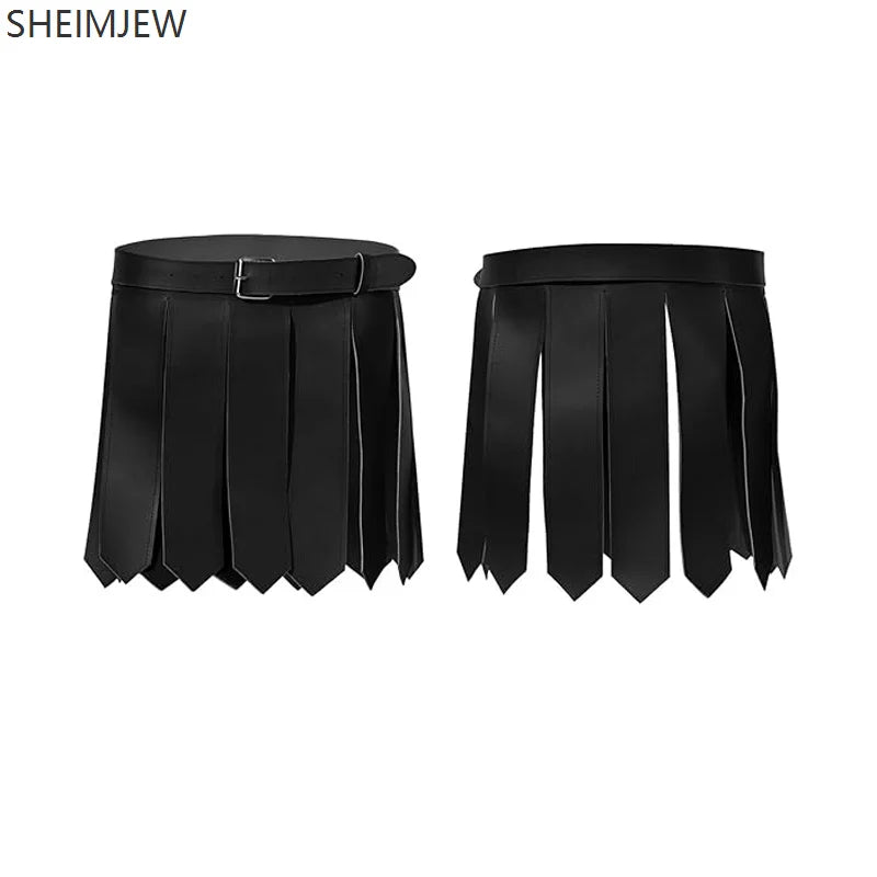 Costume Guerrier Gladiateur Homme en Cuir