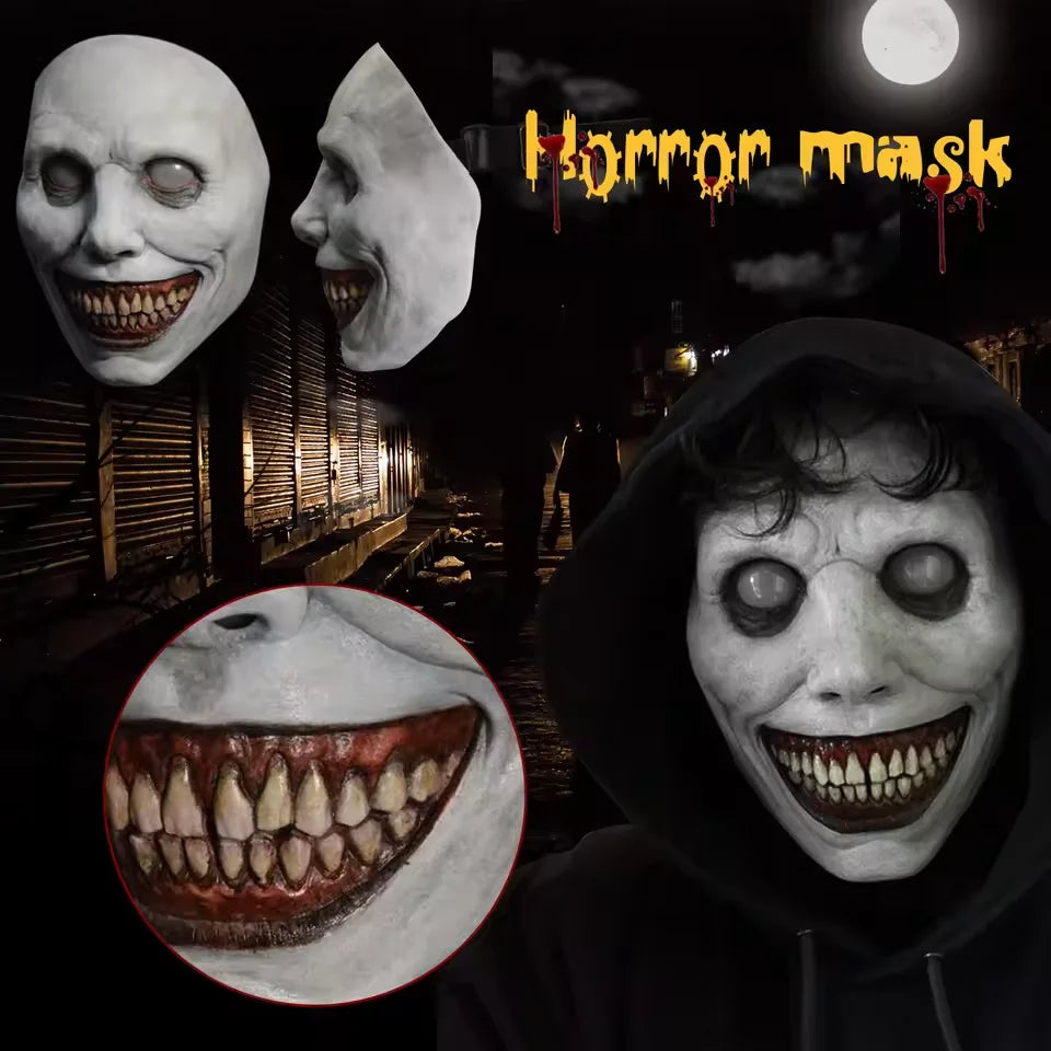 Masque Sourire Démoniaque Effrayant – vue 4