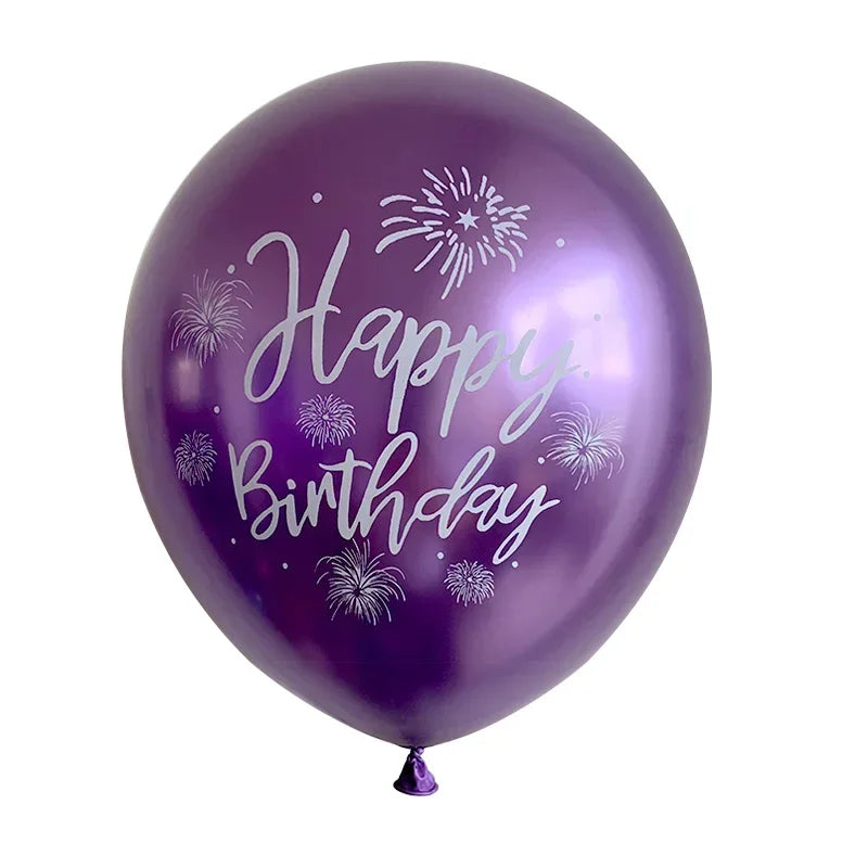 Lot de 15 Ballons Latex Or, Argent et Confettis – vue 30