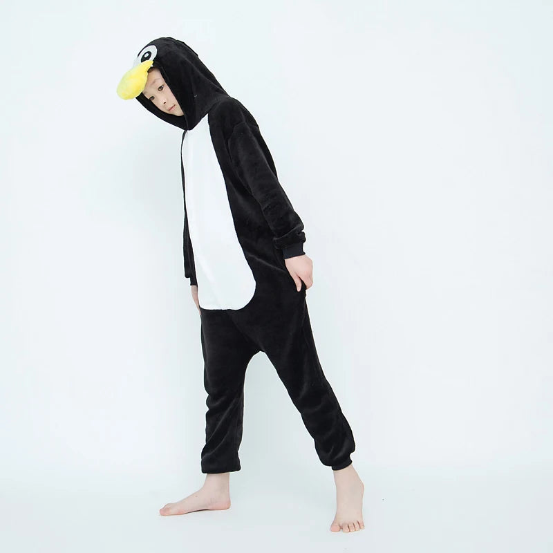 Déguisement Pingouin Kigurumi pour Enfant — Pyjama Combinaison – vue 5