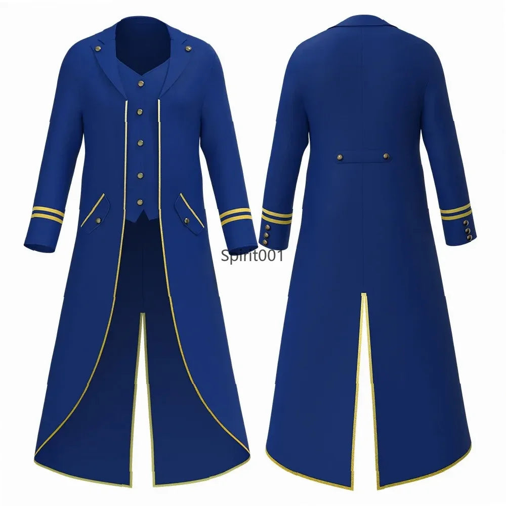 Veste Queue-de-Pie Steampunk Gothique Homme – vue 5