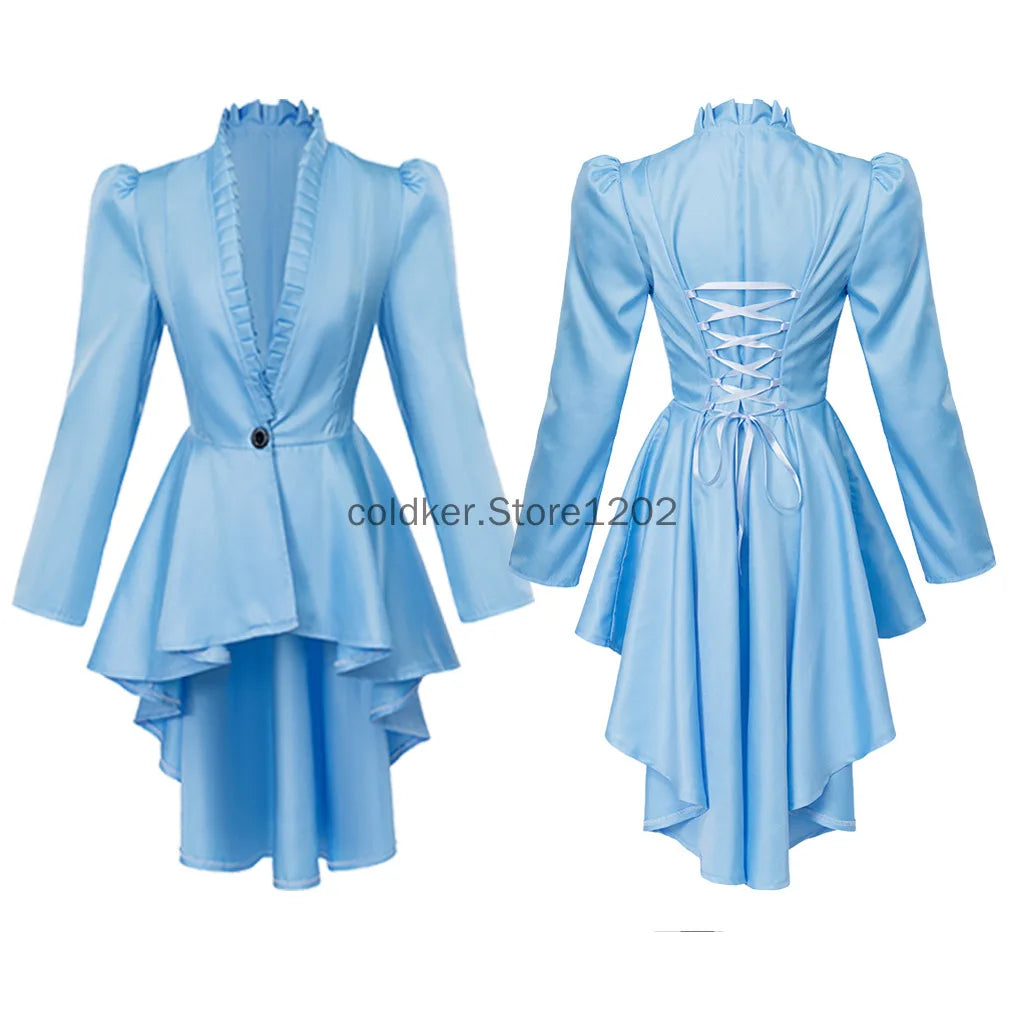 Veste Queue-de-Pie Steampunk Victorienne Femme – vue 6