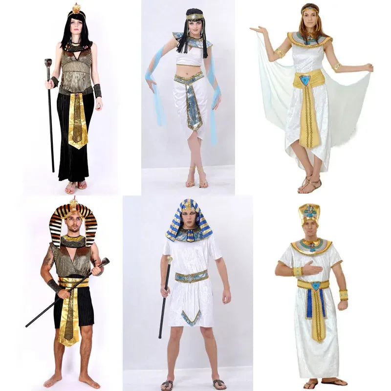 Déguisement Égypte Antique Famille – Pharaon, Reine et Cléopâtre