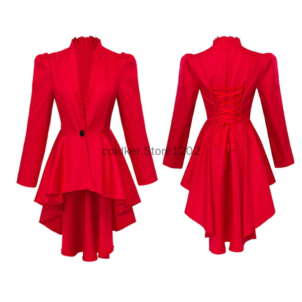 Veste Queue-de-Pie Steampunk Victorienne Femme – vue 2