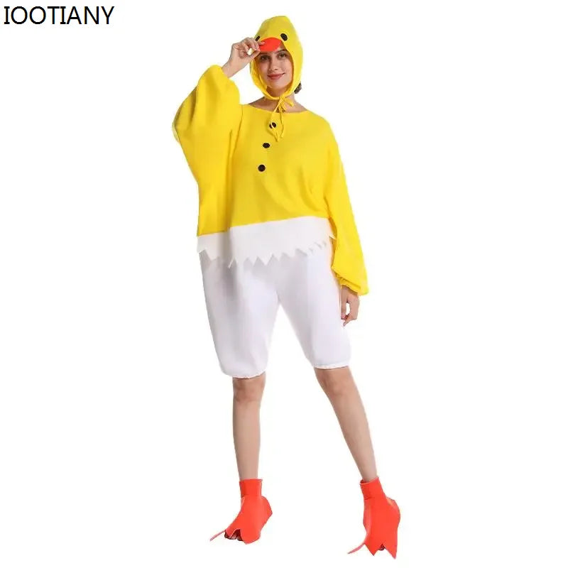 Déguisement Poulet Rigolo Adulte – Combinaison