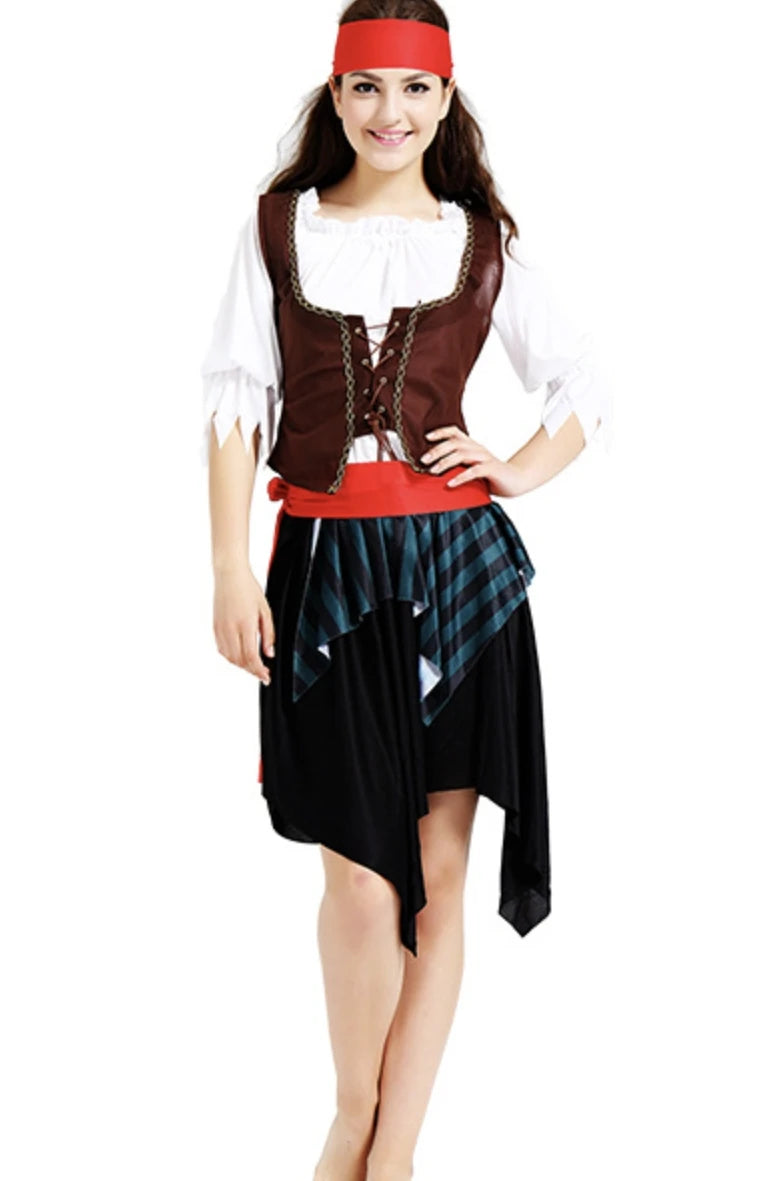 Déguisement Capitaine Pirate Gothique – vue 4